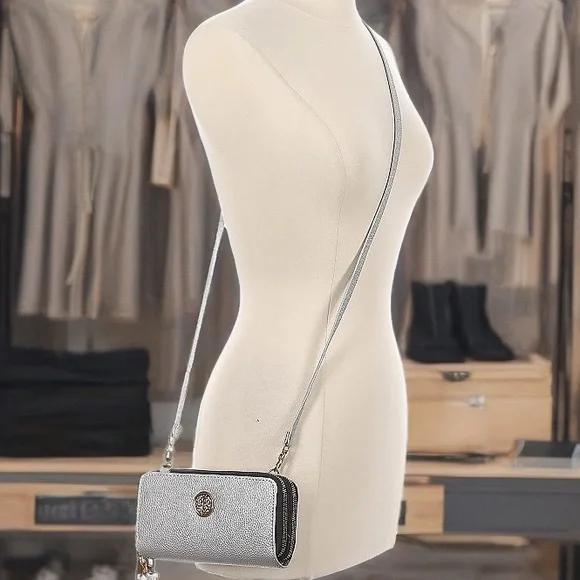 Beverly Hills Polo Club Crossbody Bag Wristlet Wallet - Wear 3 Ways - Picture 13 of 13